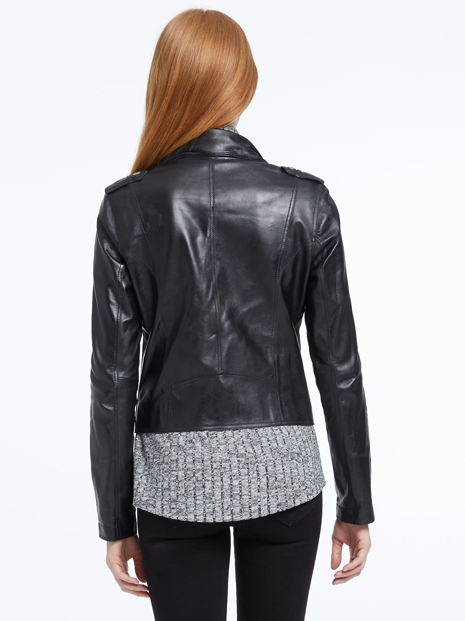 Jakett Washable Leather Moto Jacket - Image 3