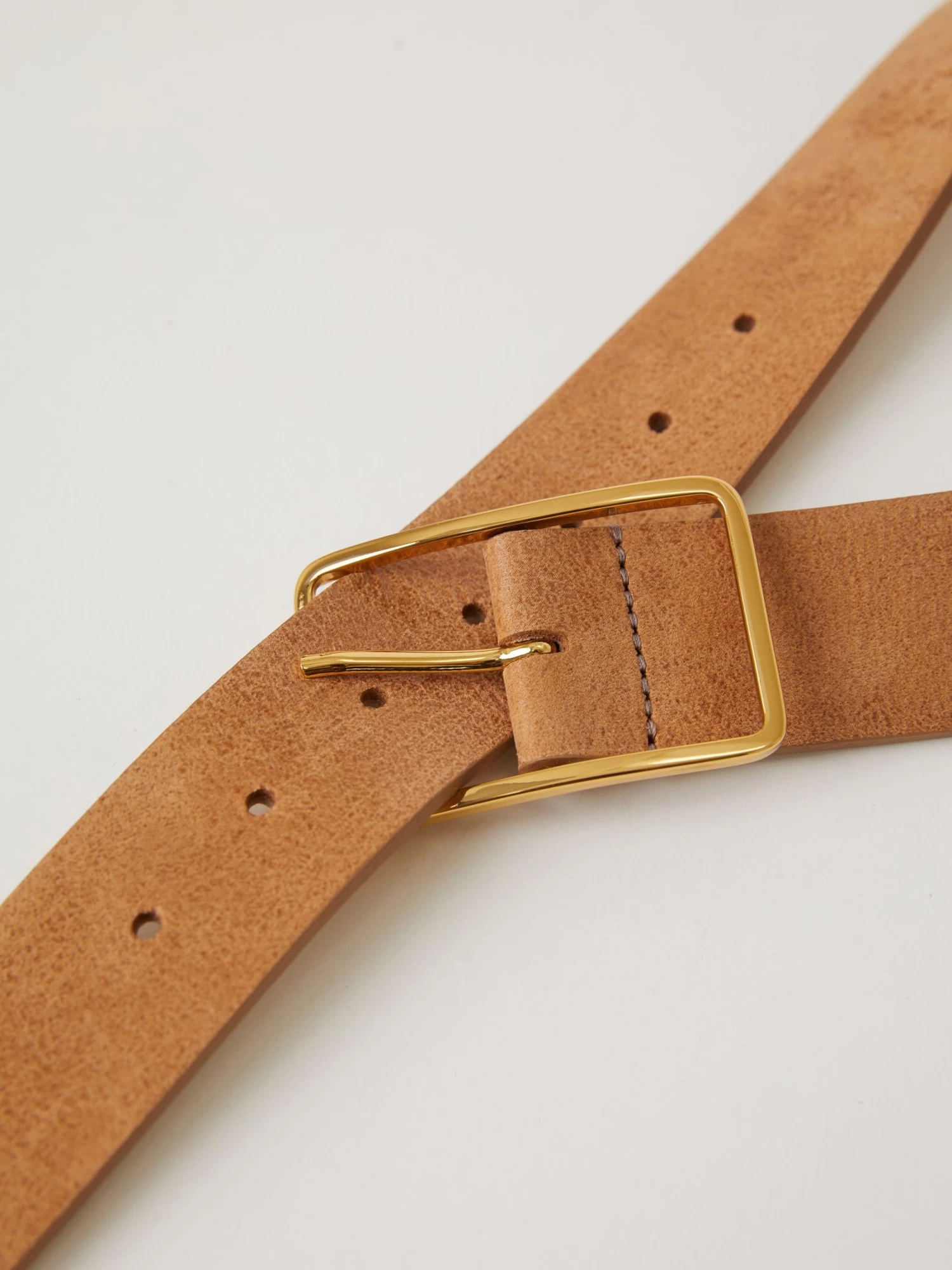 B-Low The Belt Milla Geo Leather Belt CAMEL GOLD - Image 2
