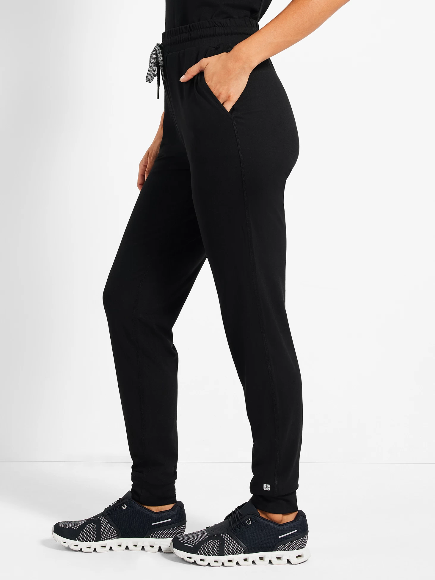 Brushed Flow Jogger BLACK ONYX - Image 3