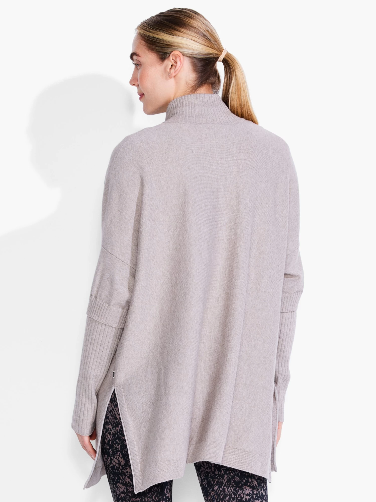 Cool Down Pocket Cardigan LIGHT PEBBLE - Image 3