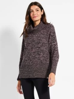 Cool Down Turtleneck Sweater ELDERBERRY