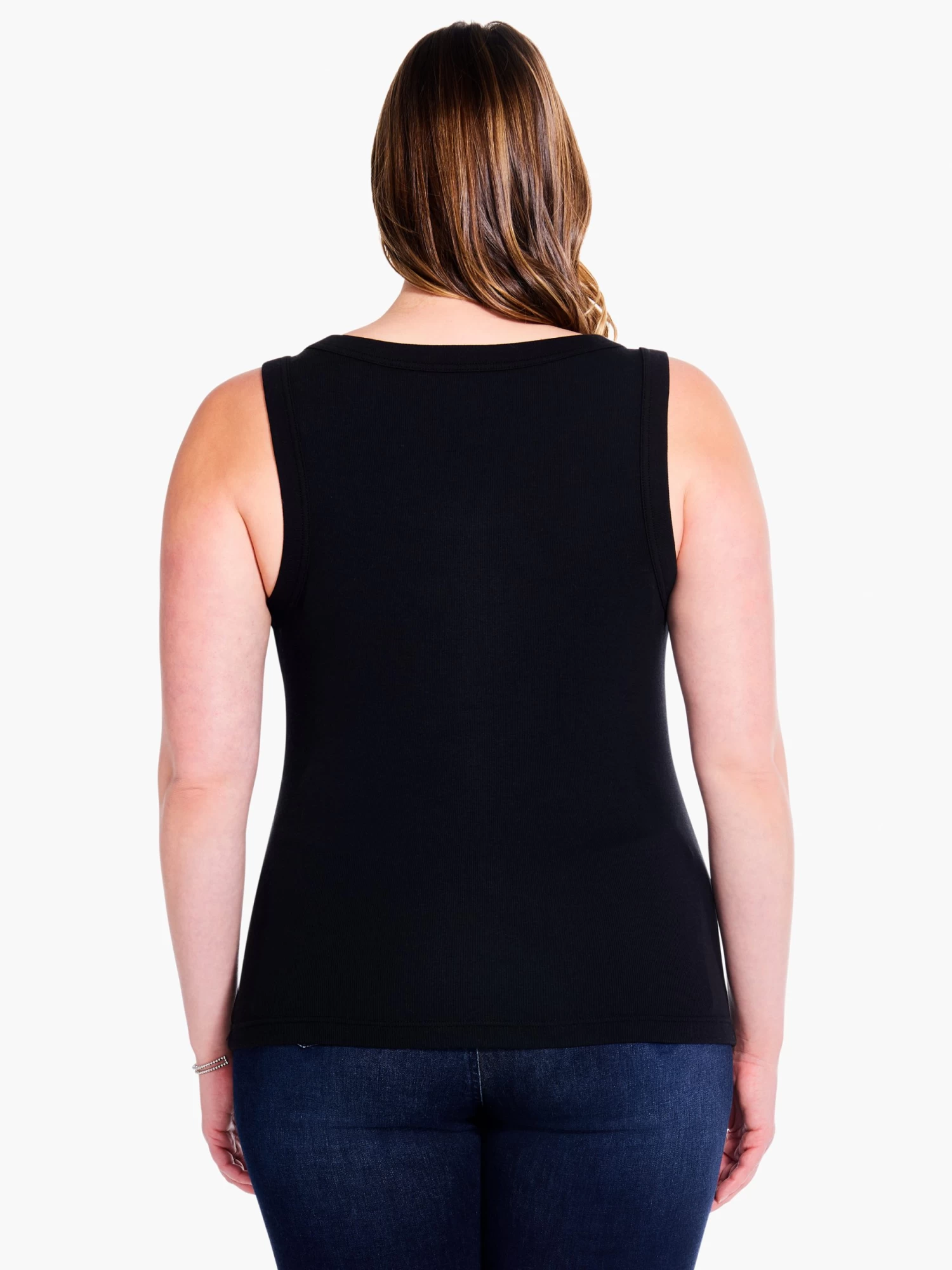 Perfect Knit Rib Scoop Tank - Image 3