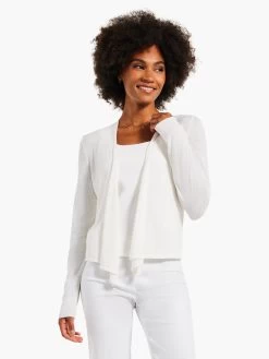 All Year 4-Way Cardigan PAPER WHITE