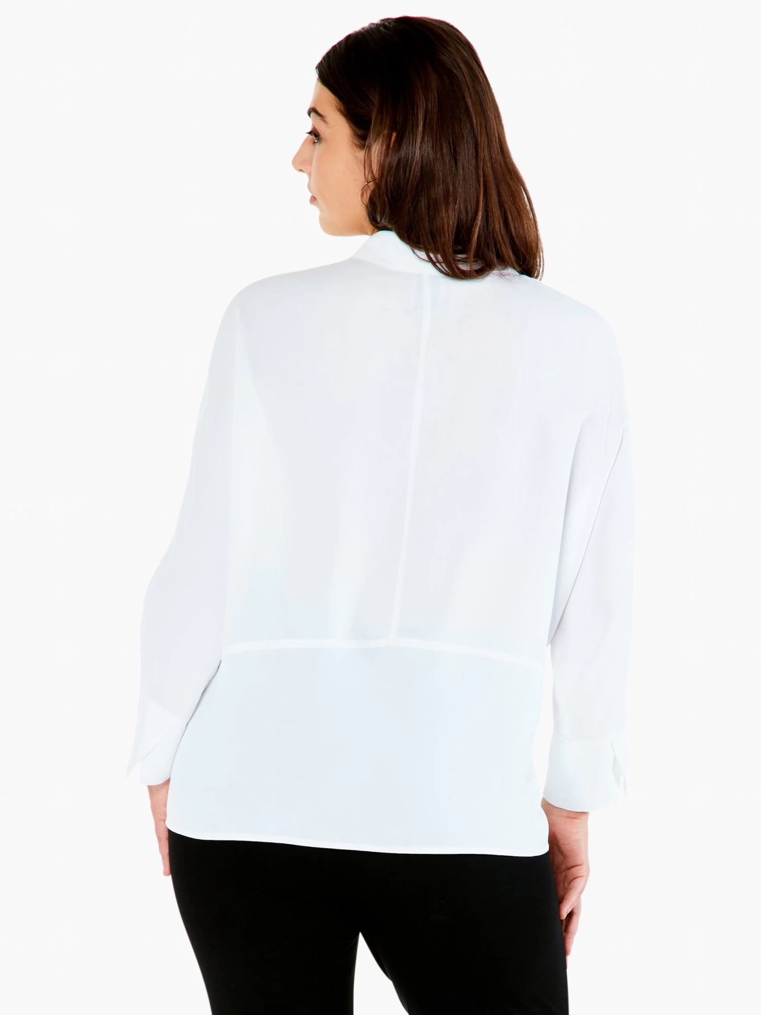 Flowing Ease Blouse PAPER WHITE - Image 3
