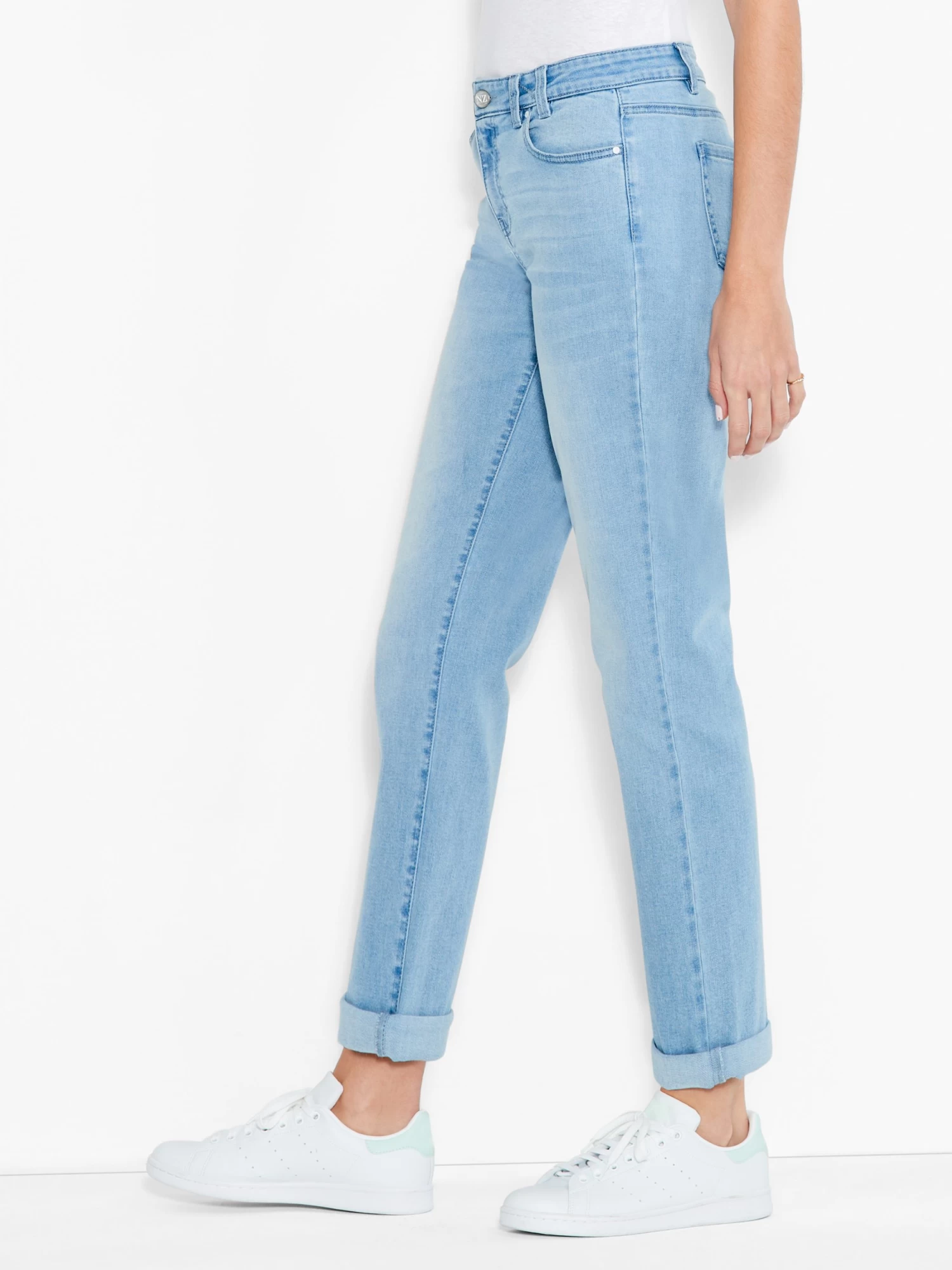 NZ Denim 29" Mid Rise Girlfriend Jeans BREEZE - Image 2