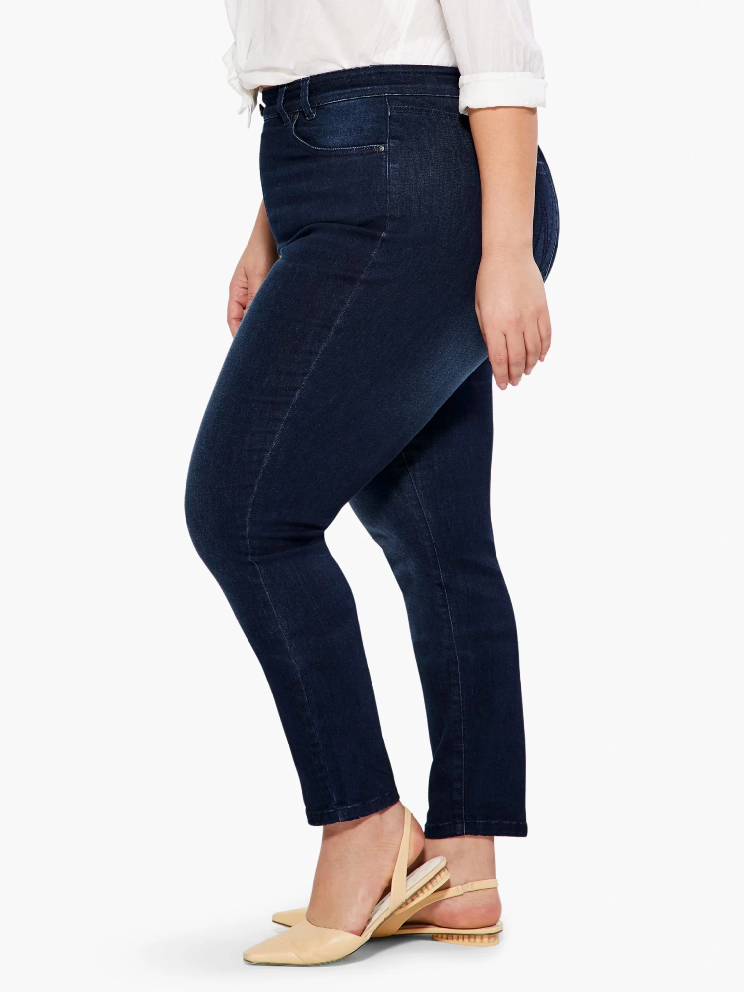 NZ Denim 28" Mid Rise Slim Ankle Jeans - Image 2