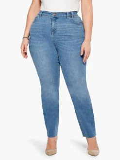 NZ Denim 28" Mid Rise Straight Ankle Jeans HORIZON