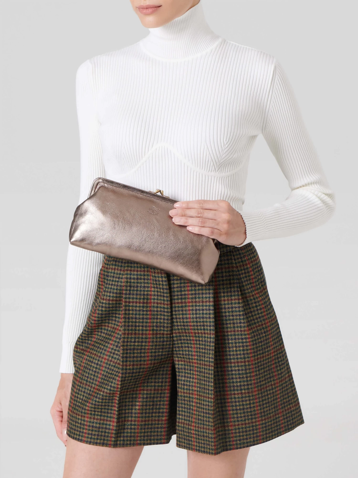 Il Bisonte - Small Snap Close Clutch - Image 3