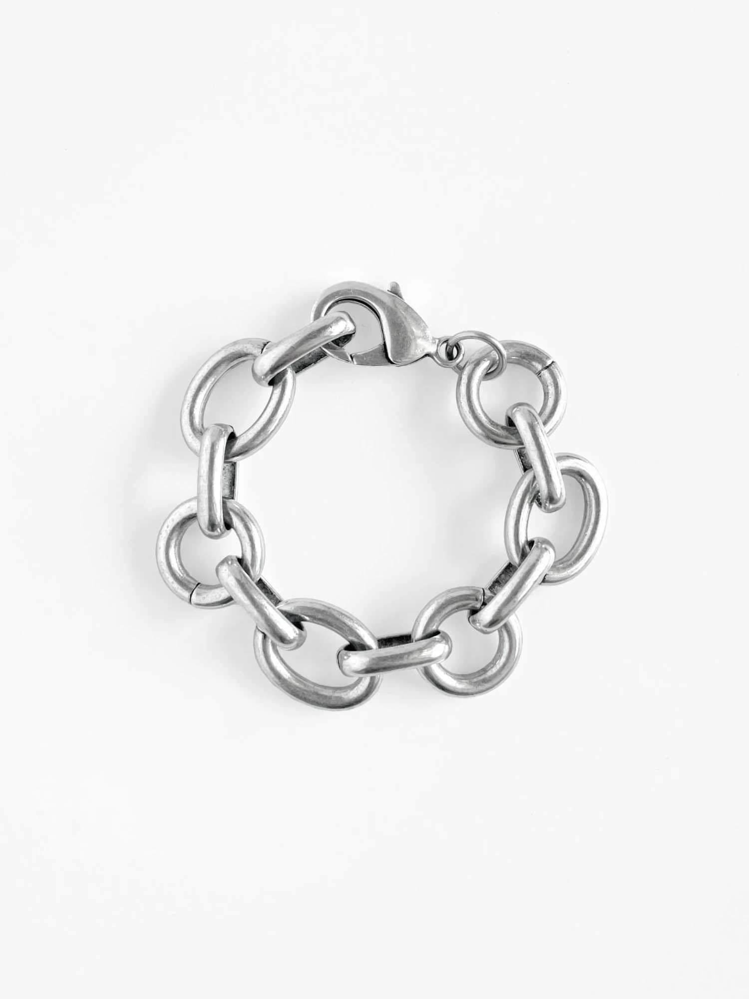 Paula Rosen - Ruby Overlay Bracelet SILVER