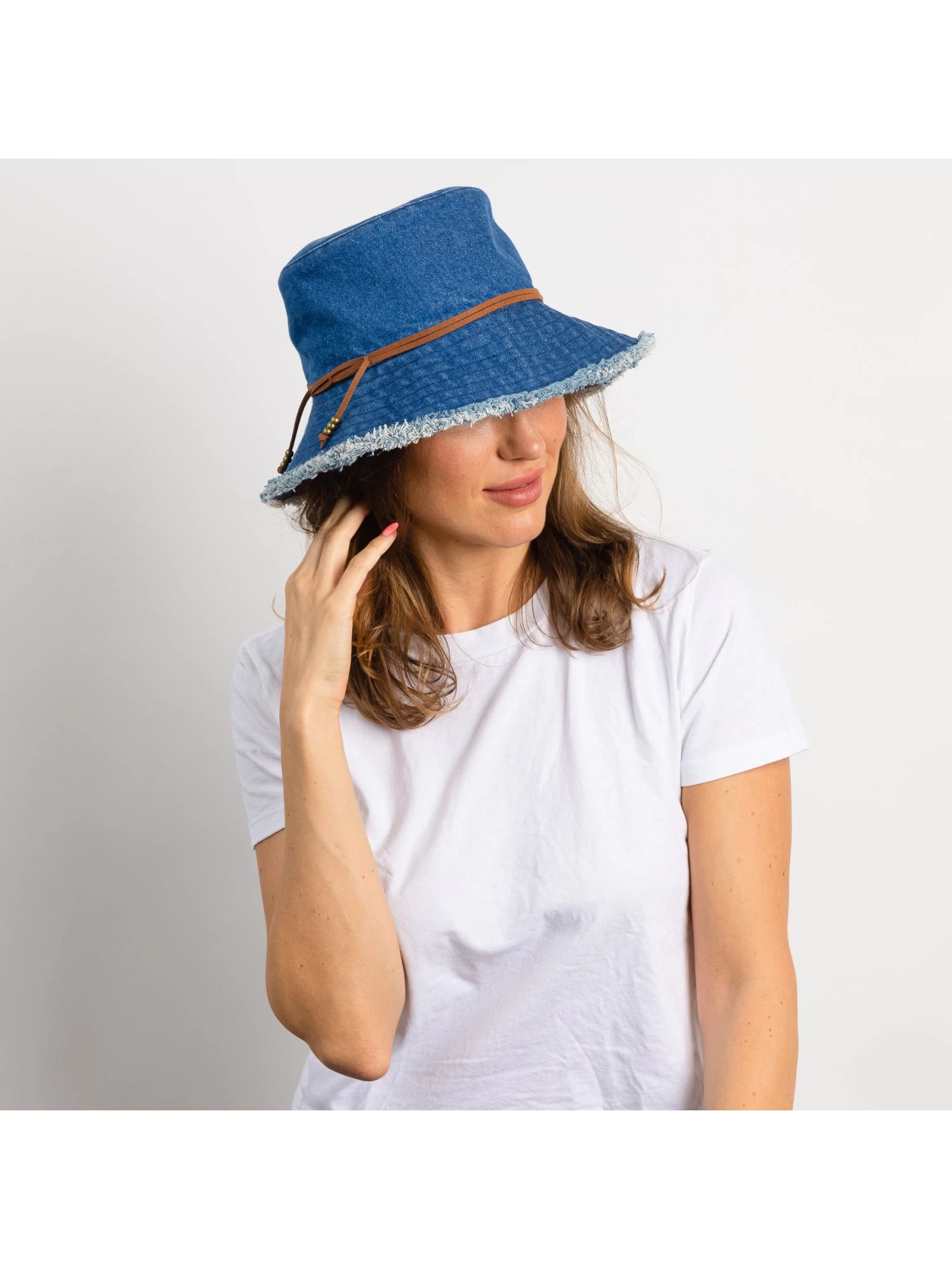 HAT ATTACK FRINGED BUCKET HAT - Image 2