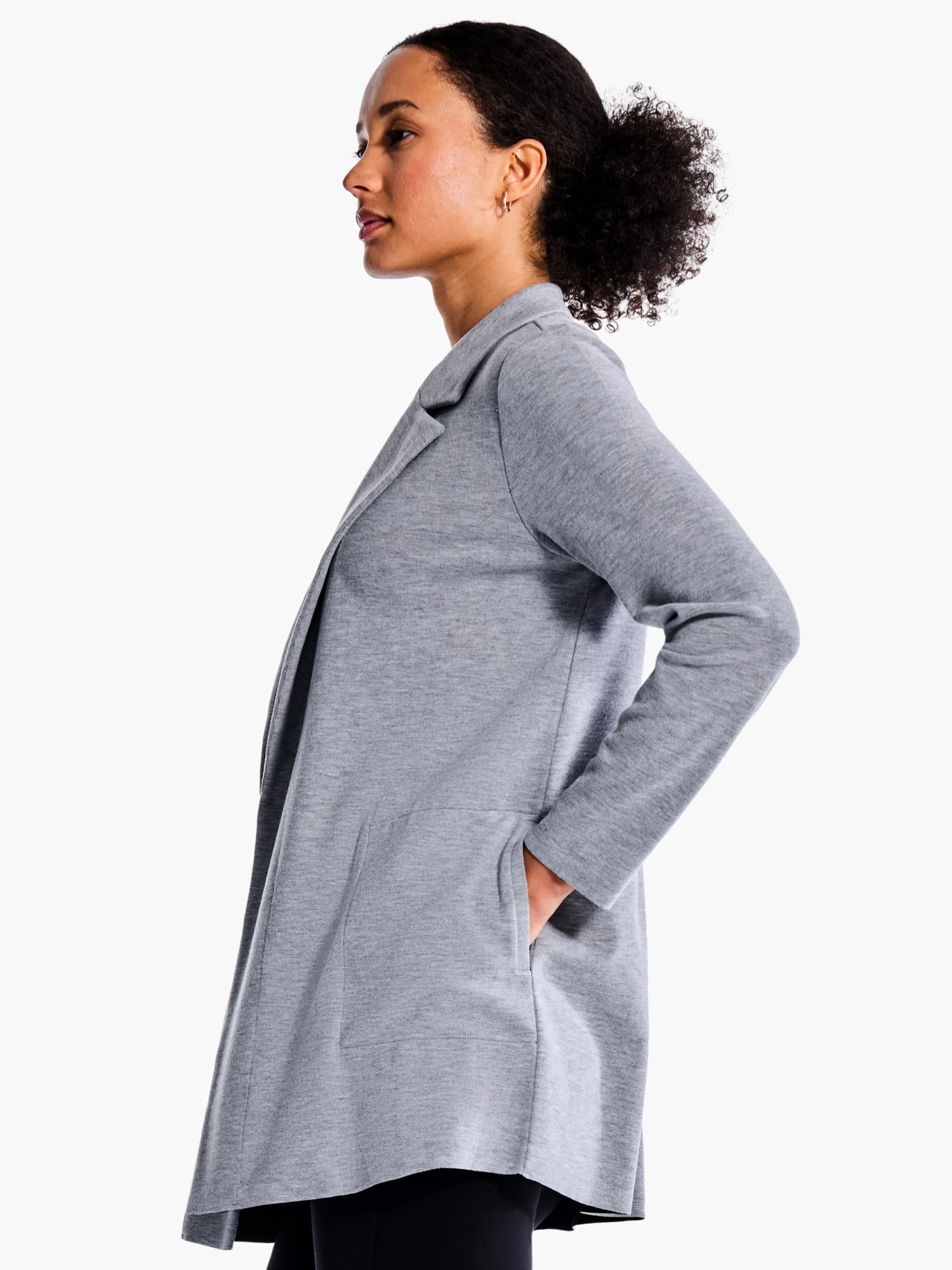 All Day Comfort Knit Blazer MOONWALK - Image 2