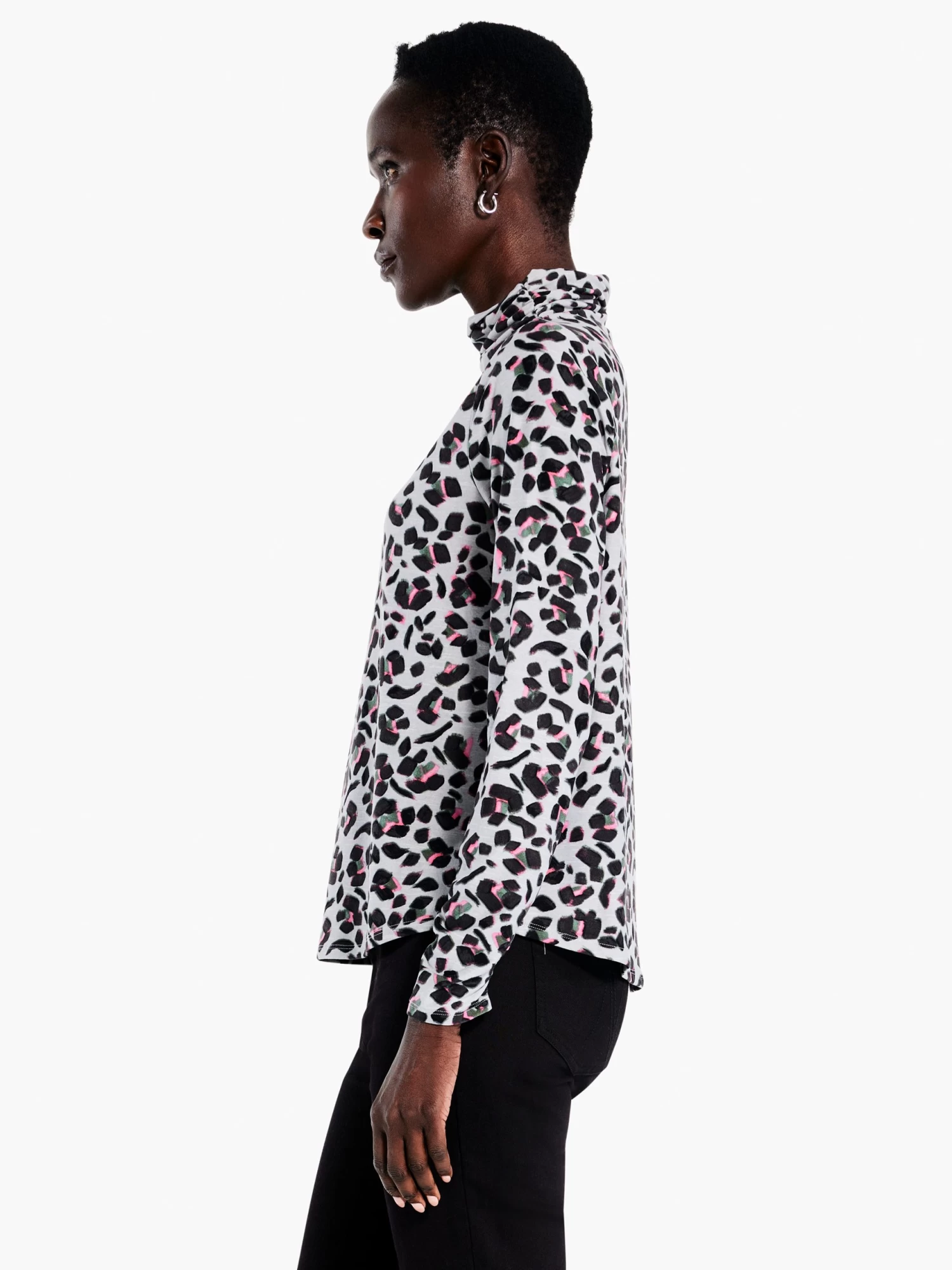 Cheetah Pop Top GREY MULTI - Image 2