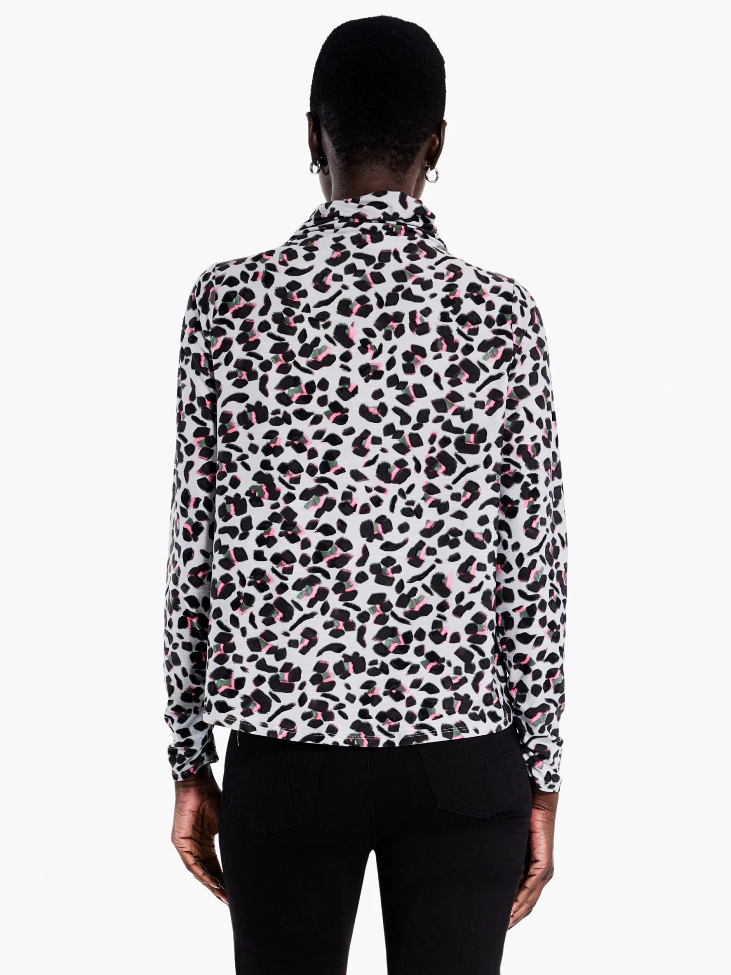 Cheetah Pop Top GREY MULTI - Image 3