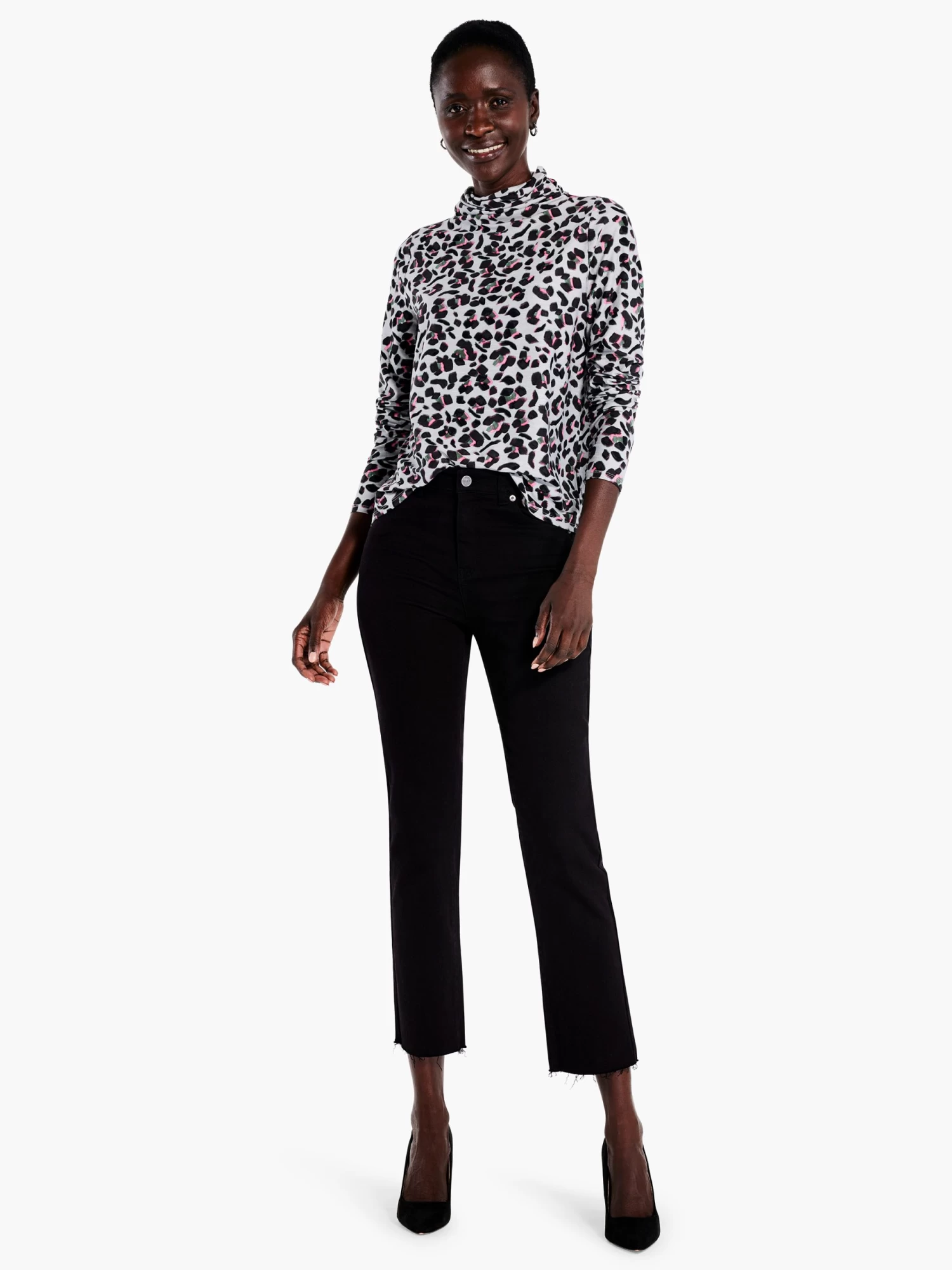 Cheetah Pop Top GREY MULTI - Image 4