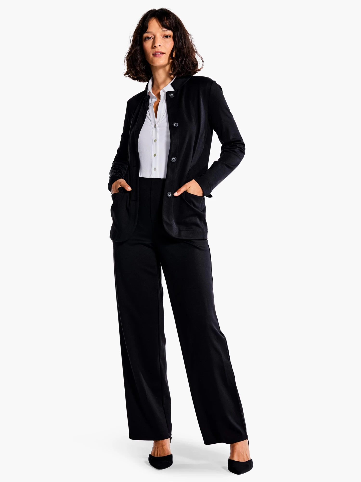 Drapey Ponte Blazer - Image 5