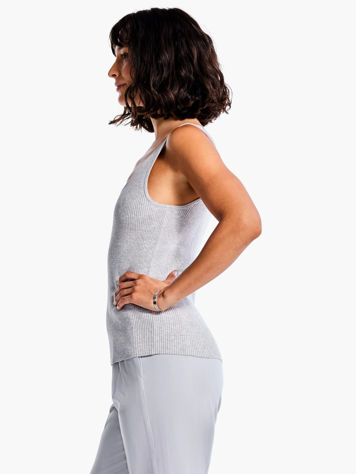 Rib Sweater Tank REFLECTION - Image 2