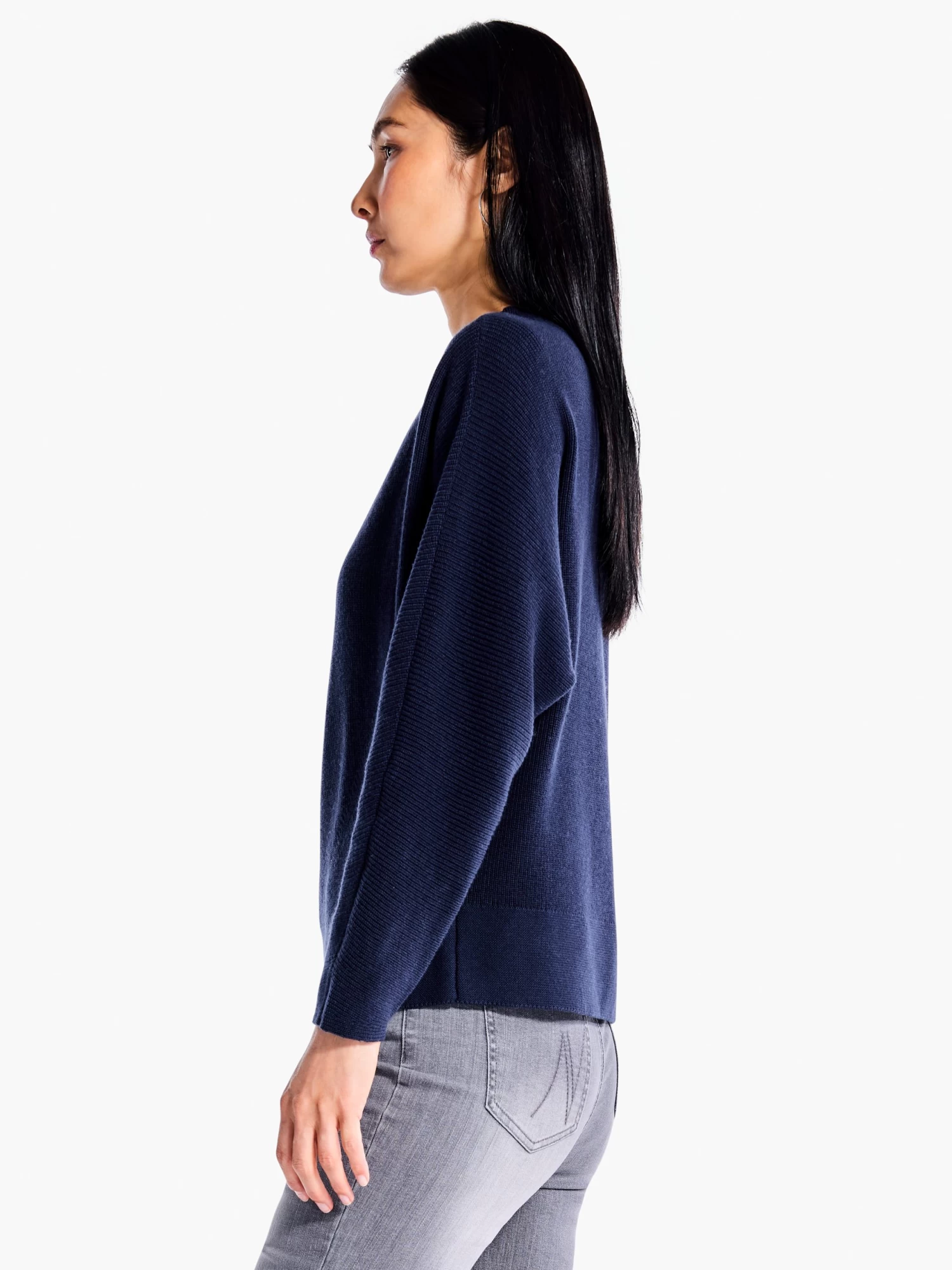 Shaker Knit Mock Sweater - Image 2