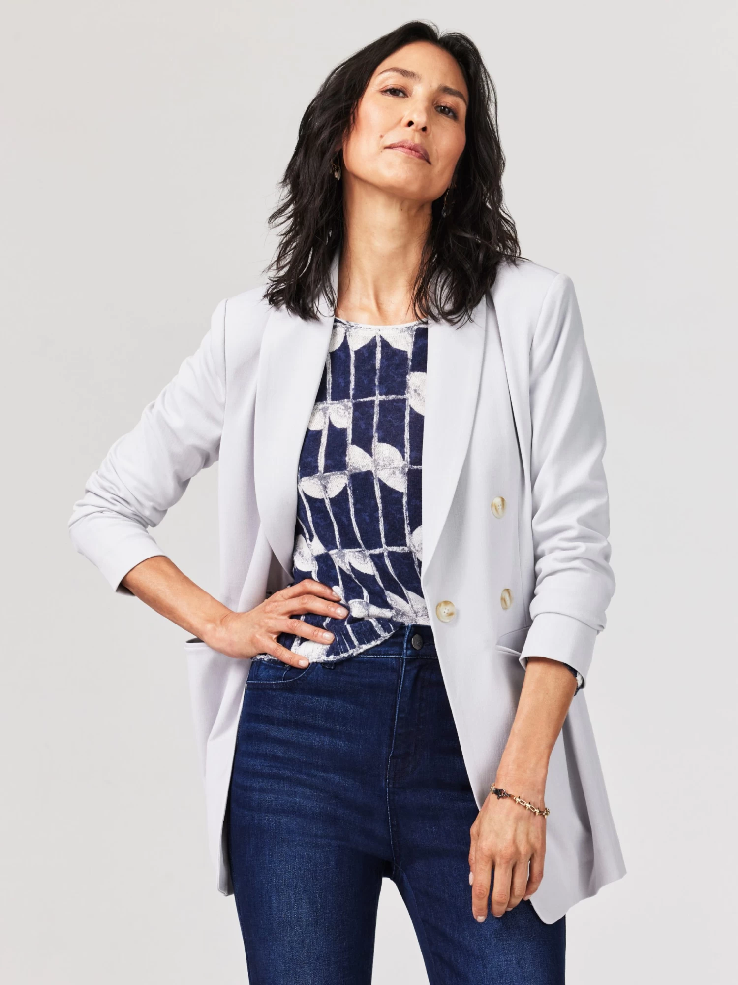 Shape Shift Sweater INDIGO MULTI - Image 5