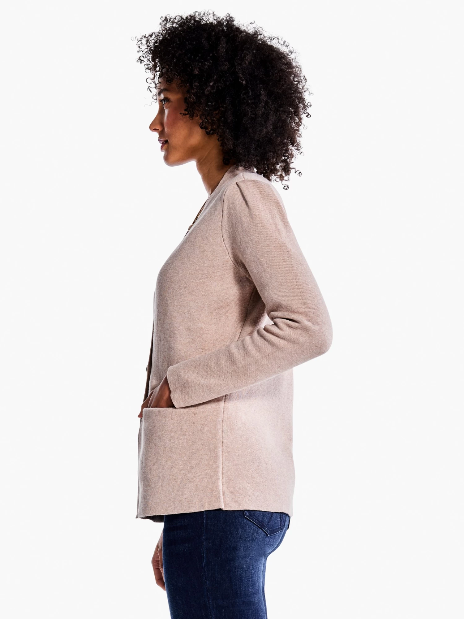 Femme Sleeve Knit Jacket - Image 2