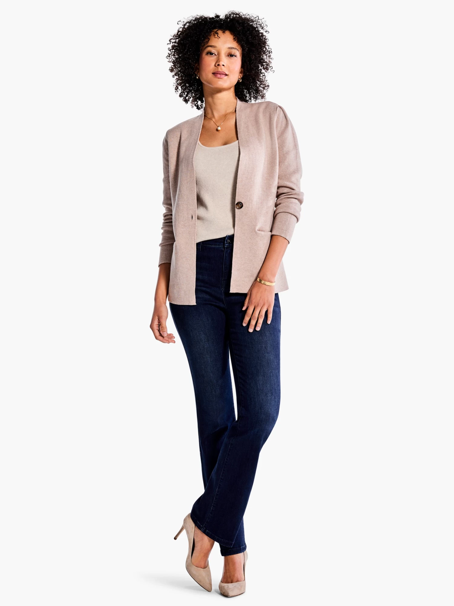 Femme Sleeve Knit Jacket - Image 4