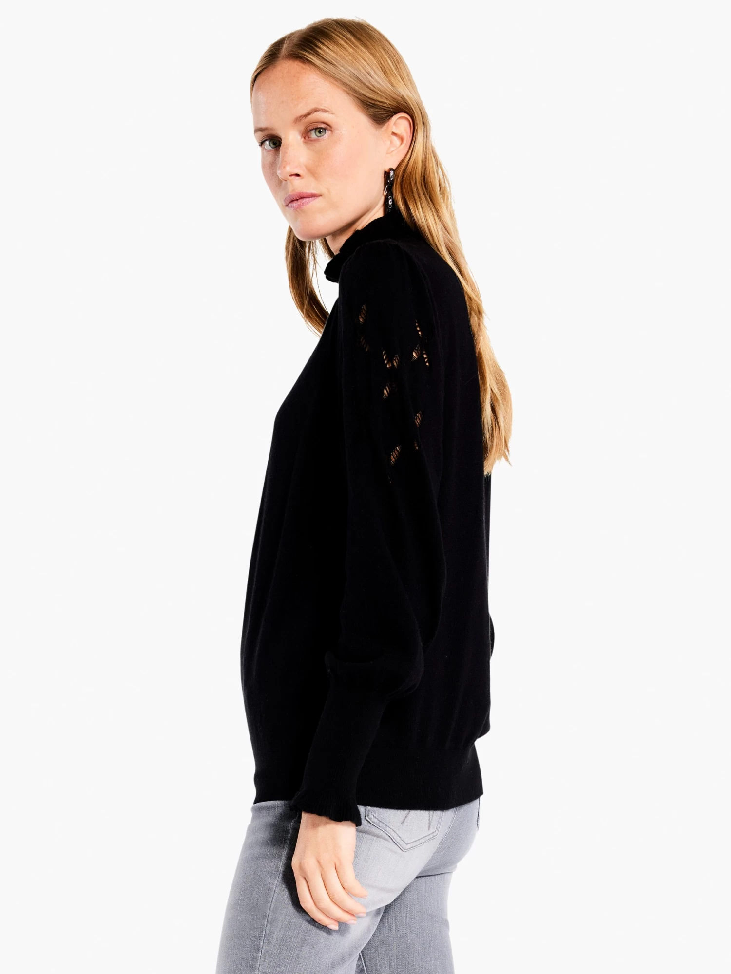 Pointelle Pip Sweater - Image 2