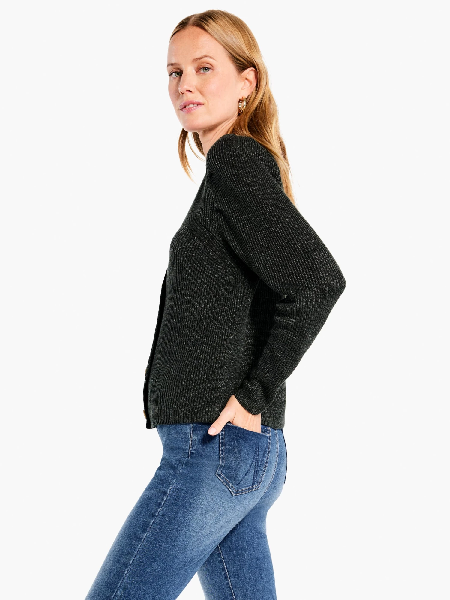 Femme Shaker Knit Cardigan BRIAR - Image 2