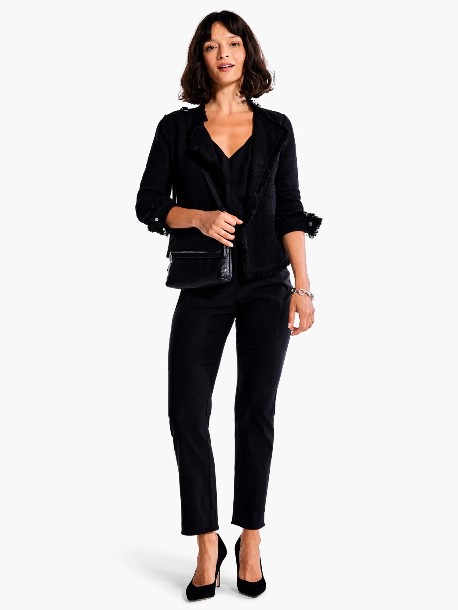 28" Polished Wonderstretch Straight Ankle Pant - Image 2