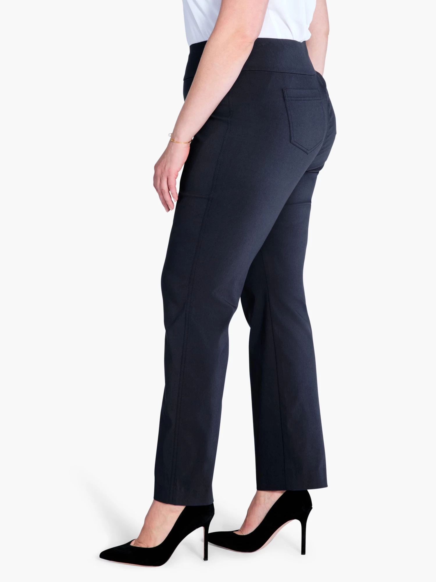 Wonderstretch Pocket Straight Leg Pant CHARCOAL - Image 2