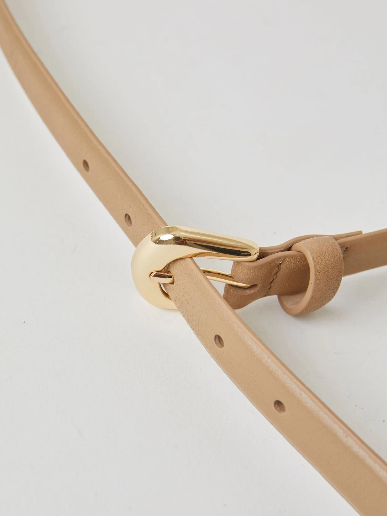 B-Low The Belt Kennedy Mini Leather Belt CAMEL GOLD - Image 2