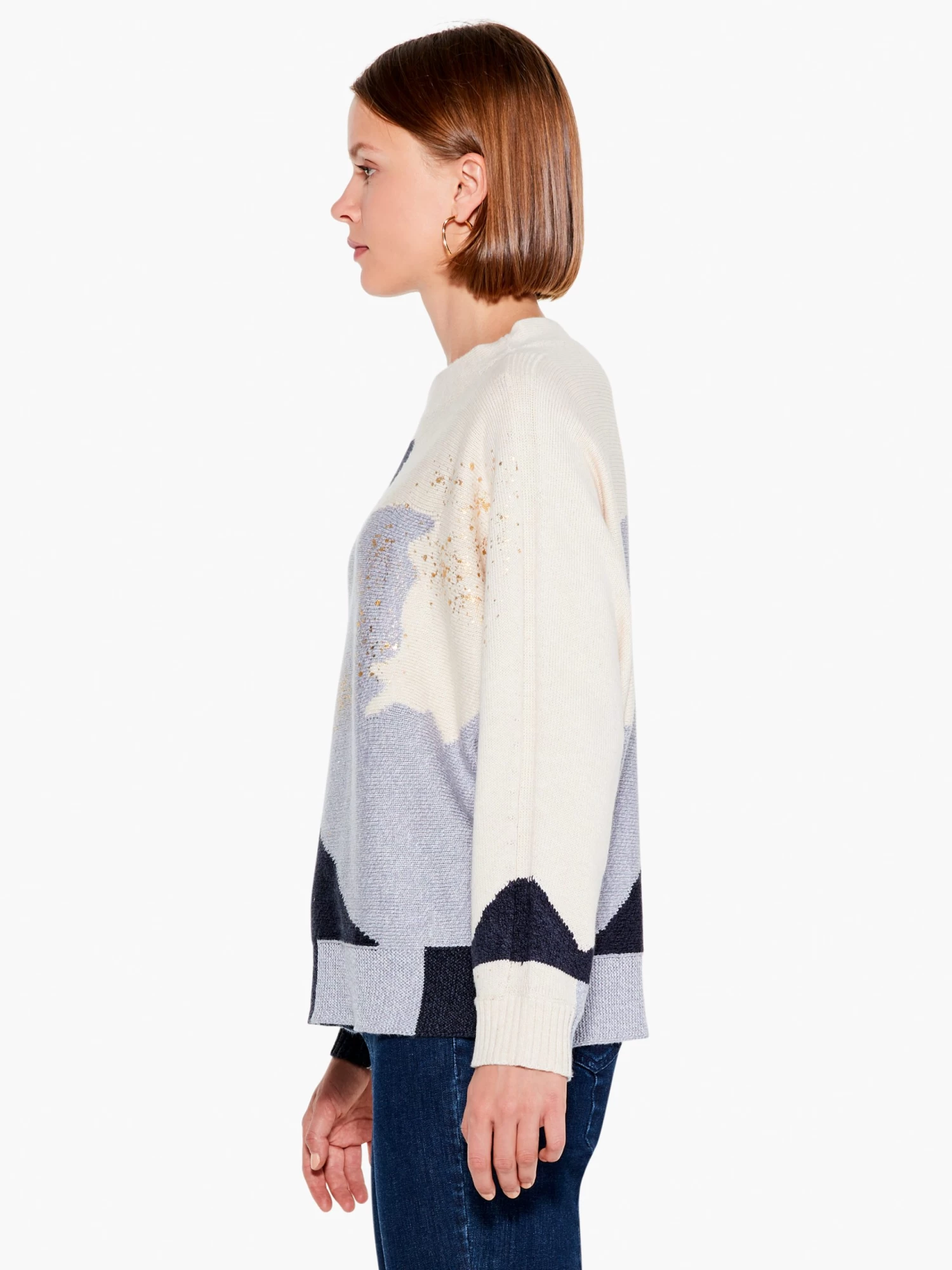 Soft Sparkles Sweater GREY MULTI - Image 2