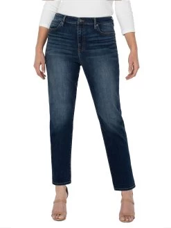 Liverpool - Hi-Rise Non-Skinny Skinny DARK WASH