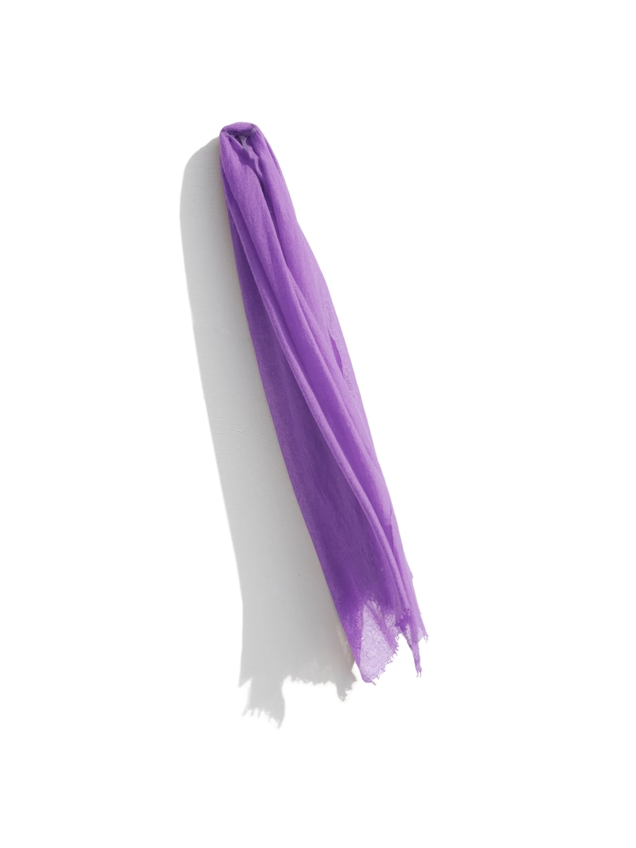Meg Cohen Cashmere Whisper Featherweight Scarf LAVENDER