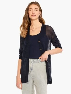 Featherweight Button Cardigan