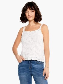 Crochet Cami PAPER WHITE