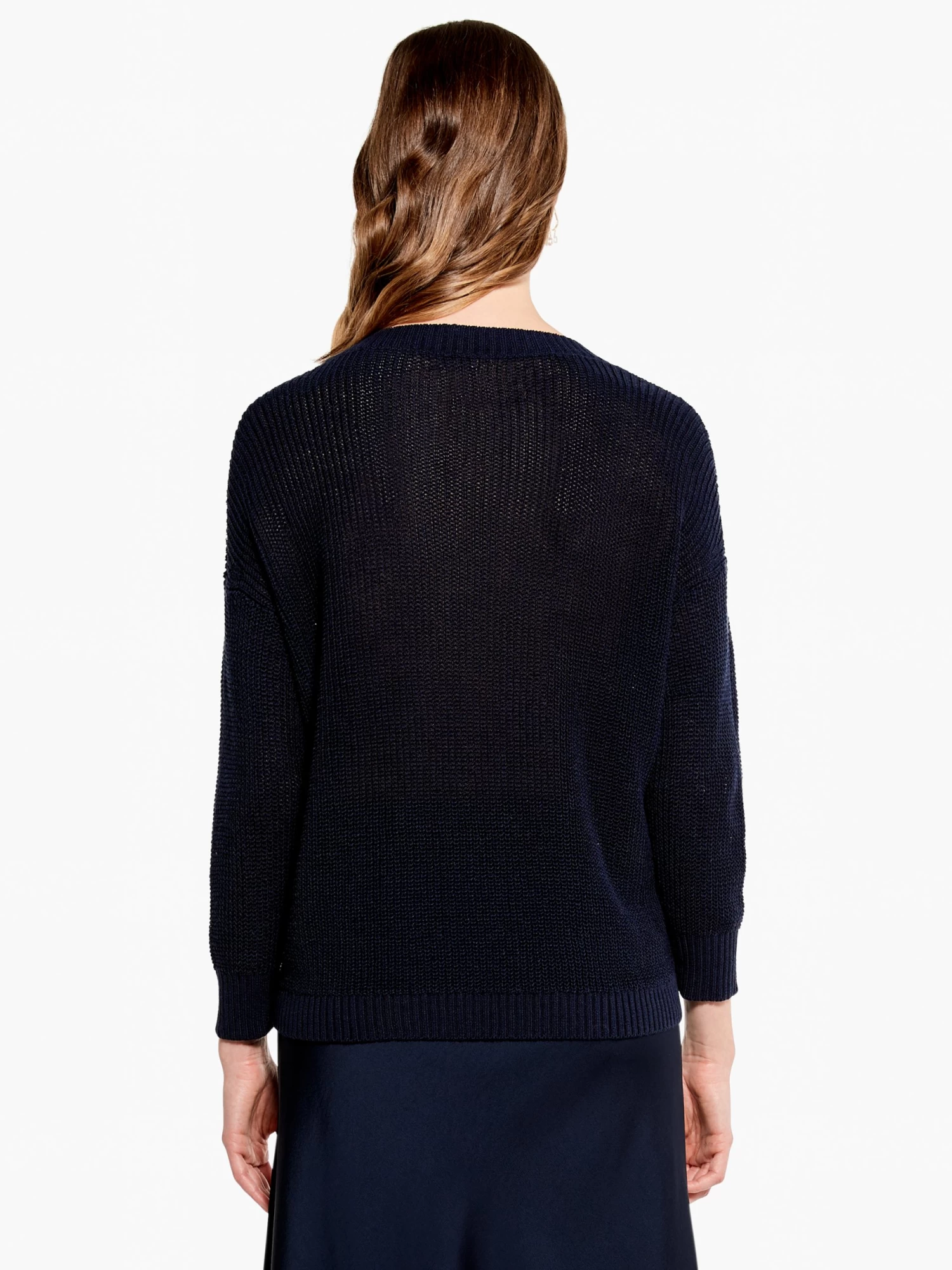 Summer Split Neck Sweater - Image 3