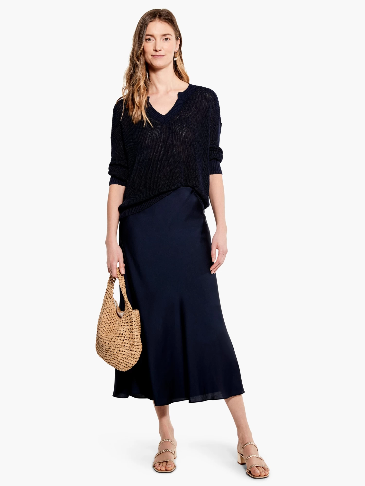 Summer Split Neck Sweater - Image 4