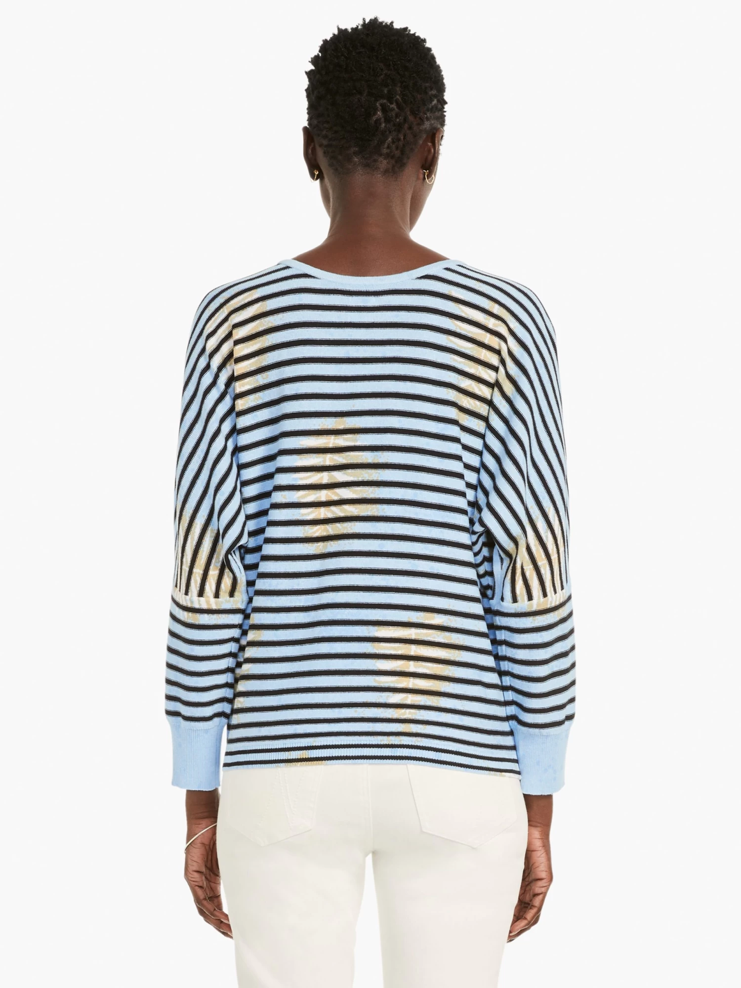 Stamped Stripes Sweater BLUE MULTI - Image 3