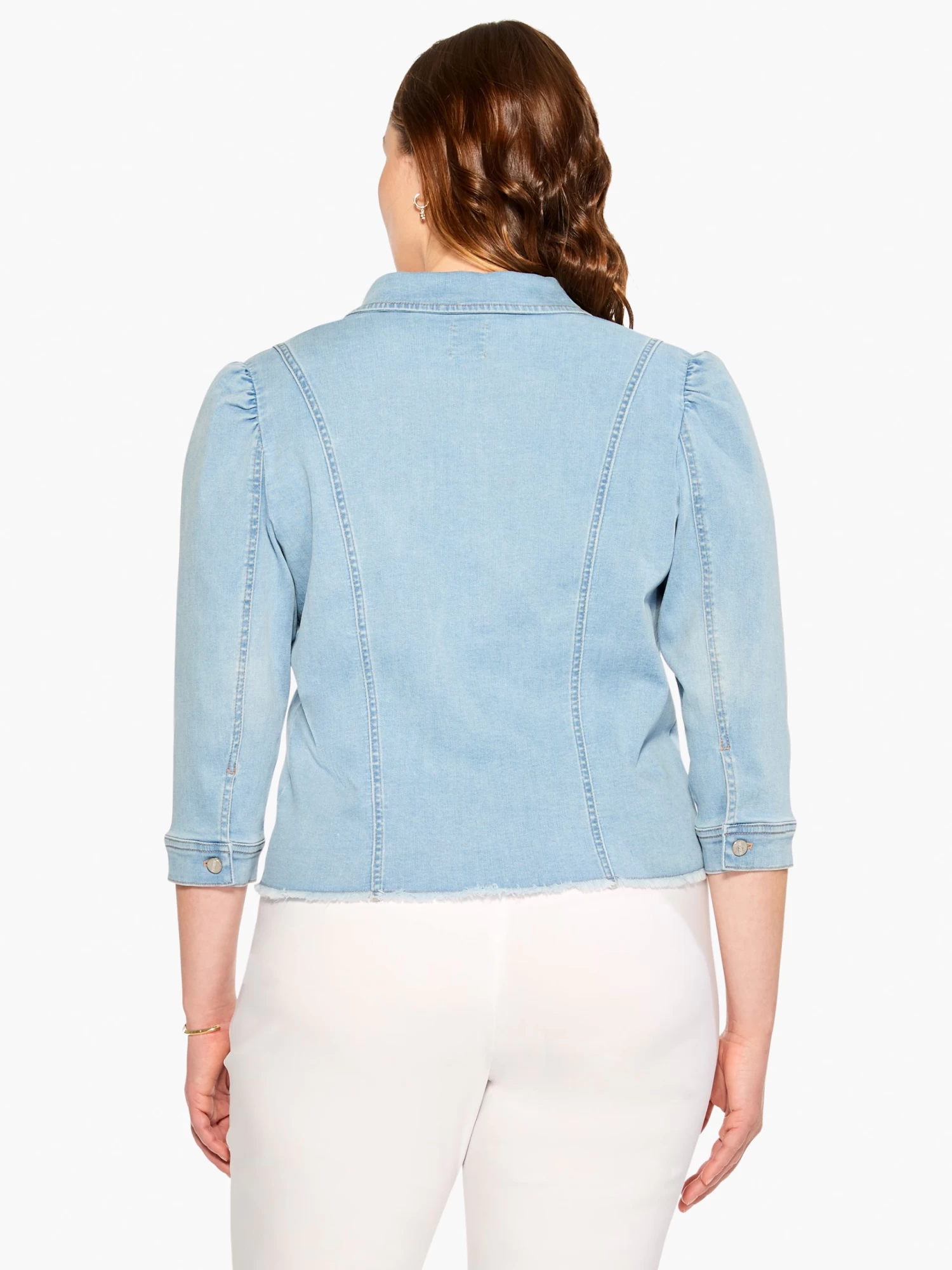 NZ Denim Femme Sleeve Denim Jacket BREEZE - Image 3