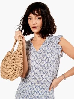 Lilipad Blues Tank BLUE MULTI