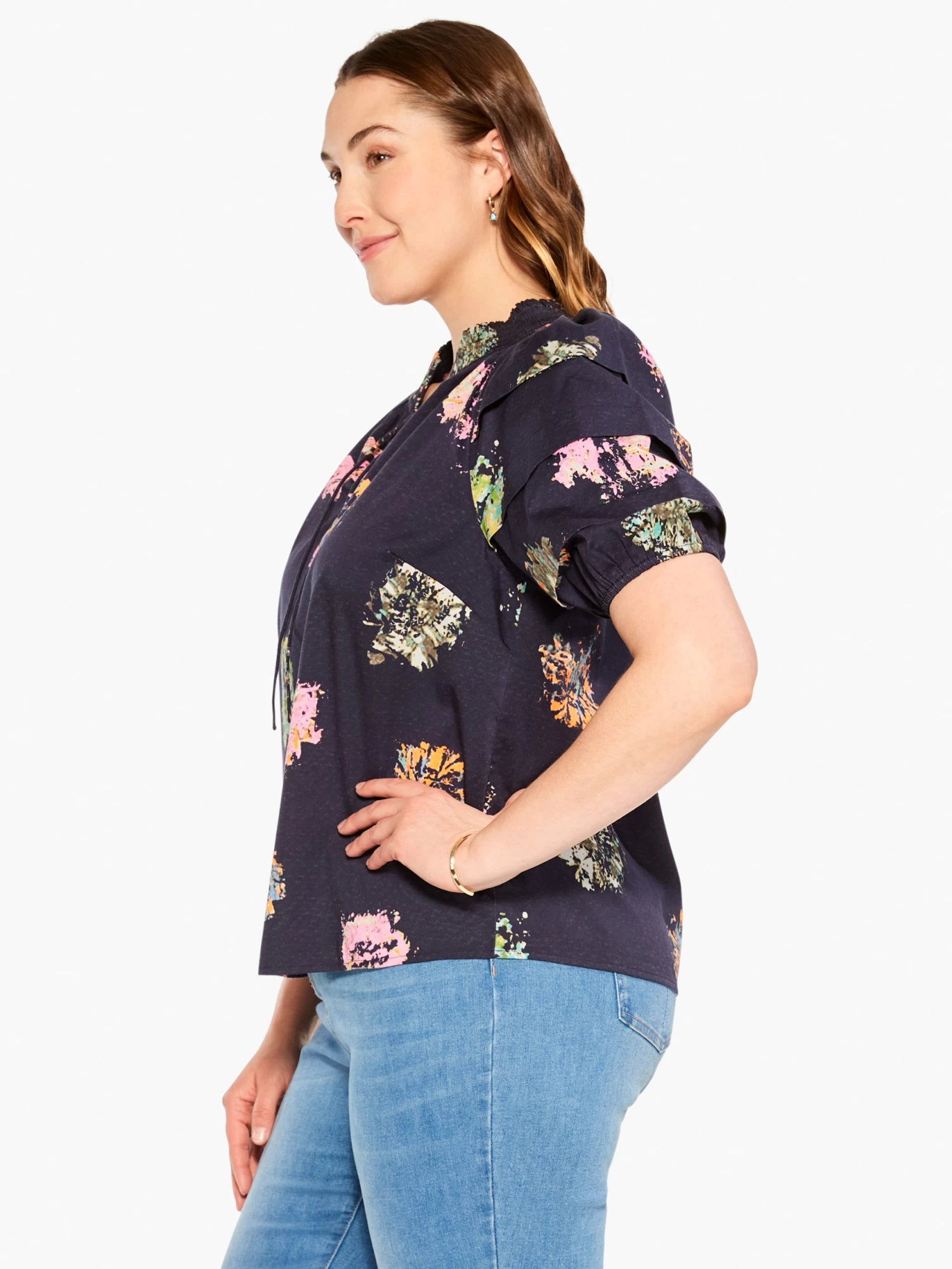 Bright Spot Top INDIGO MULTI - Image 2