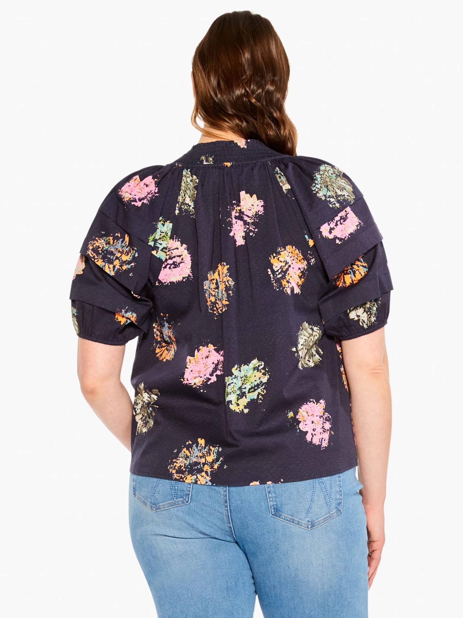 Bright Spot Top INDIGO MULTI - Image 3