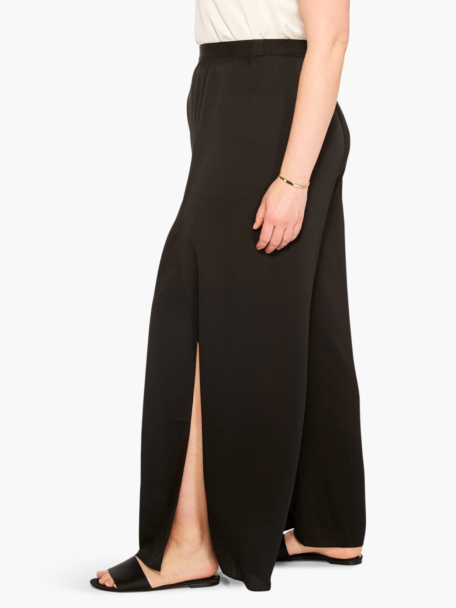 Statement Wide-Leg Pant BLACK ONYX - Image 2