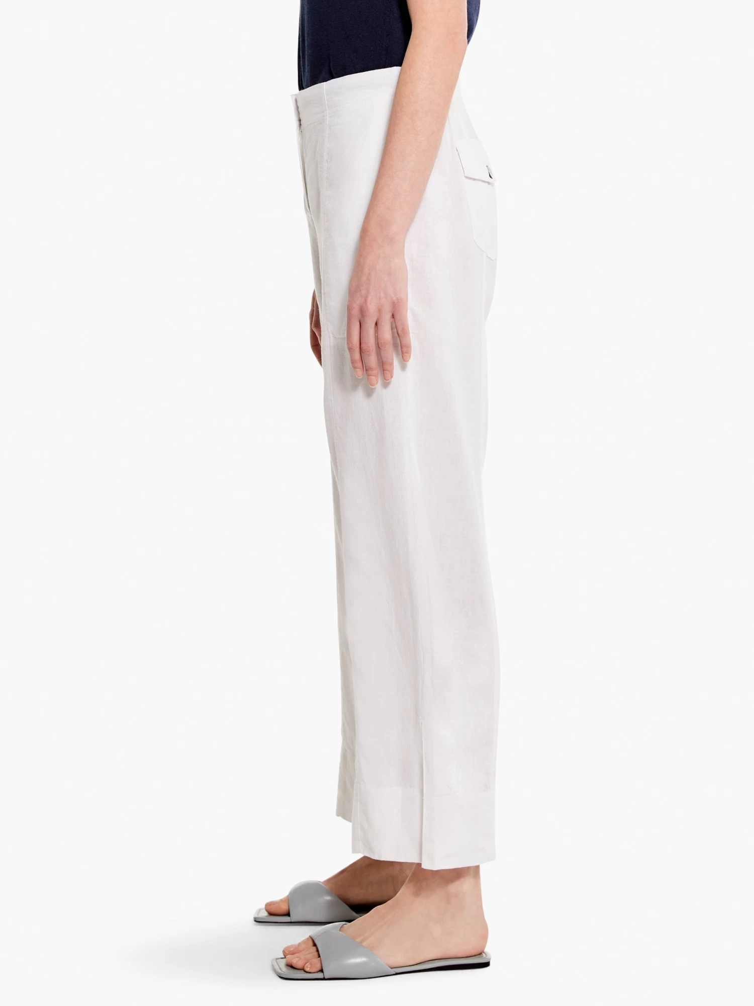 Rumba Park Wide-Leg Crop Pant PAPER WHITE - Image 2