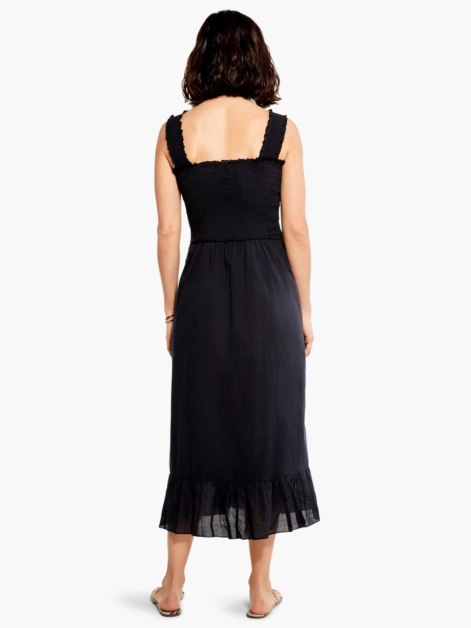 Cotton Lawn Smocked Dress - Image 3