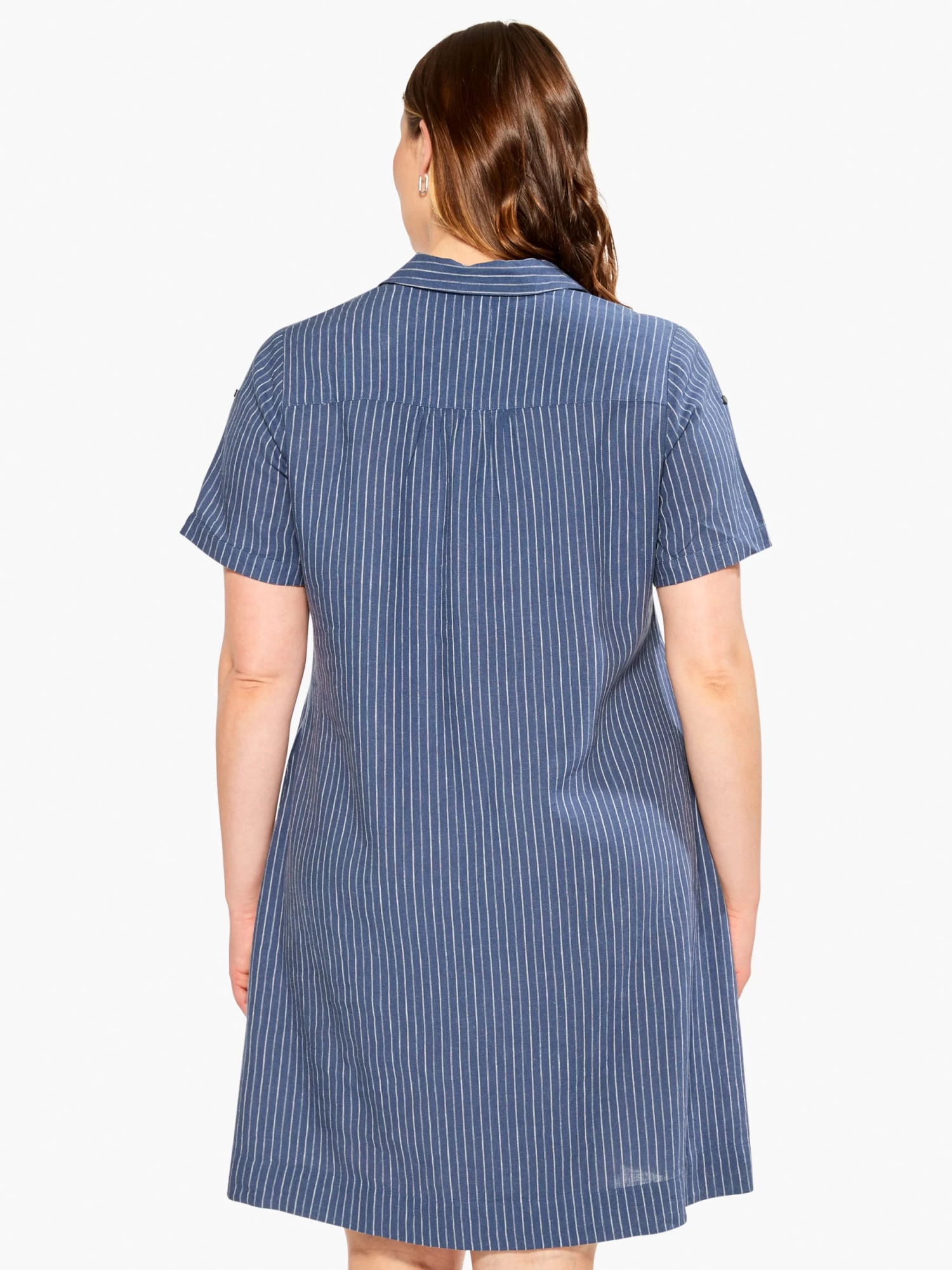 Central Park Day Dress BLUE MULTI - Image 3