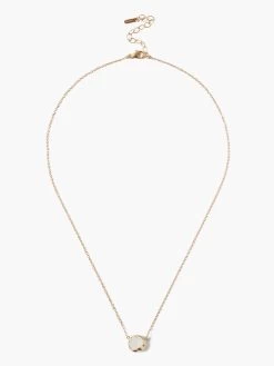 Chan Luu - Single Stone Necklace WHITE