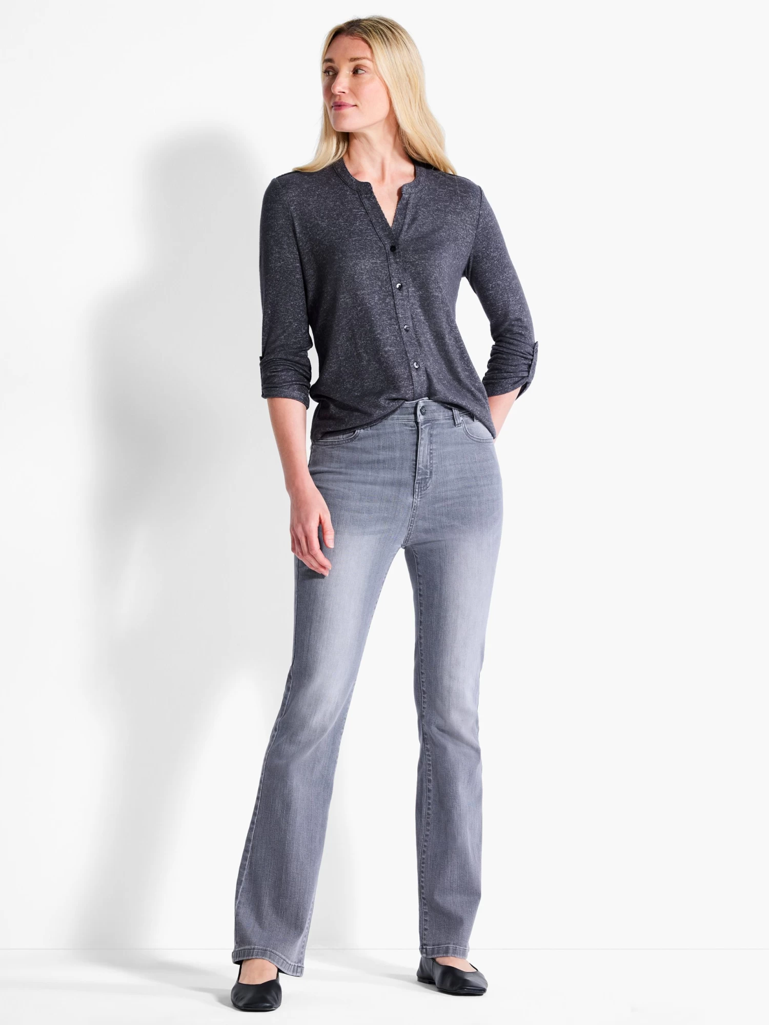 NZT Sweet Dreams Convertible Sleeve Shirt ECLIPSE - Image 4