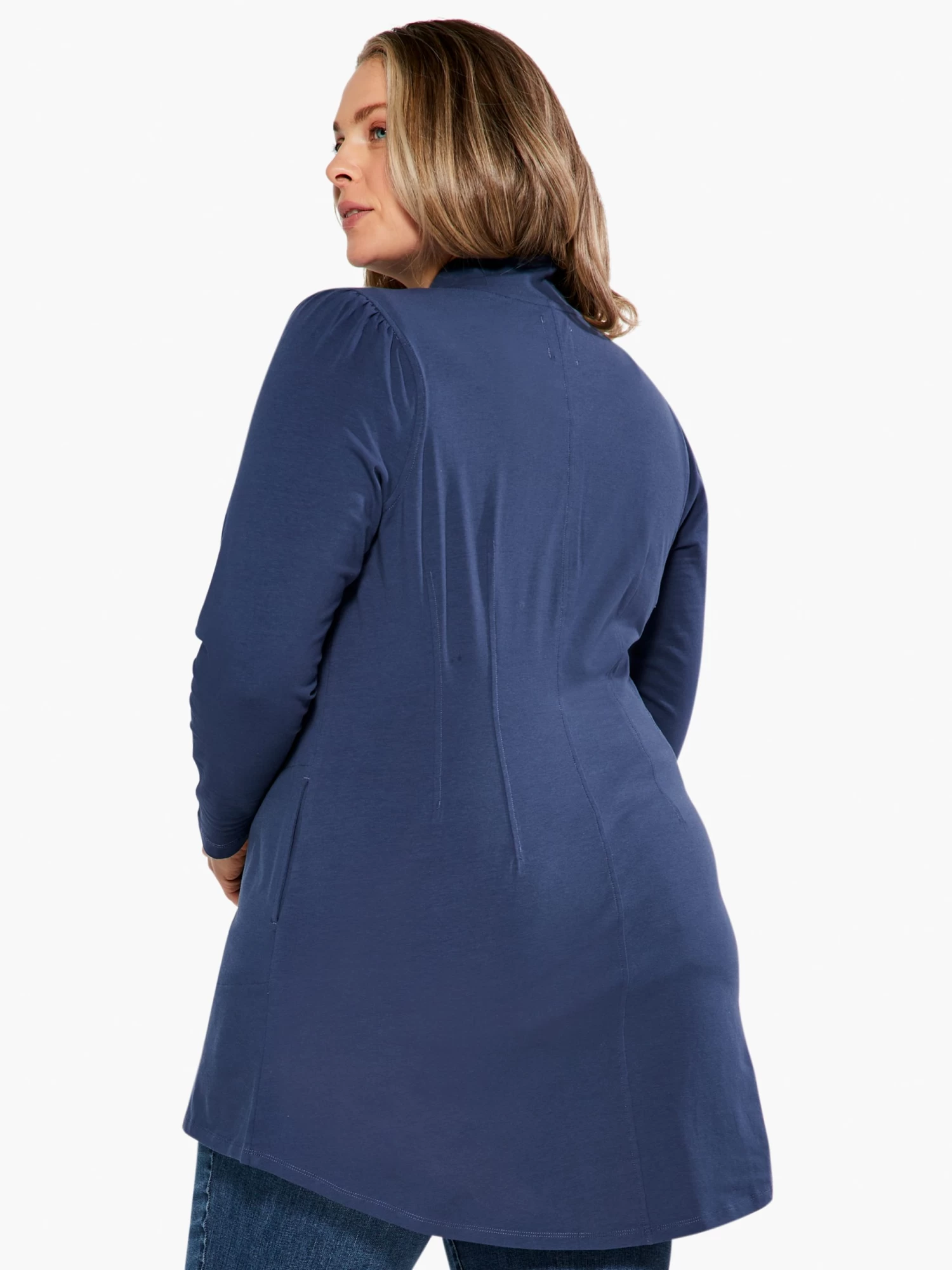 Snap Up Perfect Jacket HARBOR BLUE - Image 3