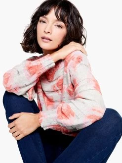 Rosy Sunset Sweater PINK MULTI