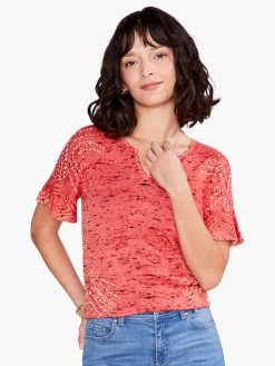 Shoreline Sweater ORANGE MULTI